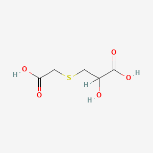 3-Carboxymethylthiolactic acid