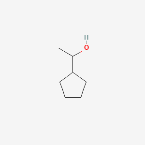 molecular formula C7H14O B1203354 1-Cyclopentylethanol CAS No. 52829-98-8