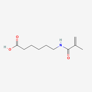 molecular formula C10H17NO3 B1203358 6-((2-Methyl-1-oxoallyl)amino)hexanoic acid CAS No. 59178-92-6