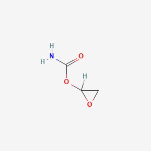 molecular formula C3H5NO3 B1203362 Vinyl carbamate epoxide CAS No. 82617-23-0