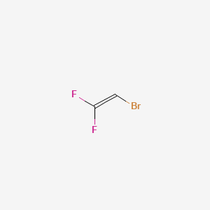 molecular formula C2HBrF2 B1203370 Ethene, 2-bromo-1,1-difluoro- CAS No. 359-08-0