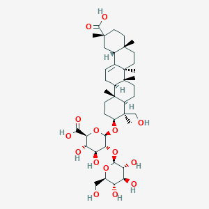 molecular formula C42H66O15 B1203385 小豆皂苷 III CAS No. 82801-38-5