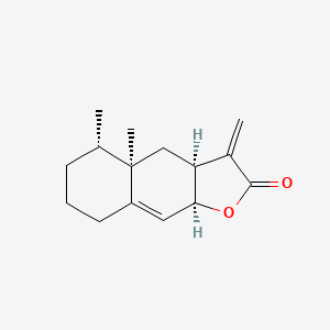 molecular formula C15H20O2 B1203387 Eremofrullanolide CAS No. 62870-69-3