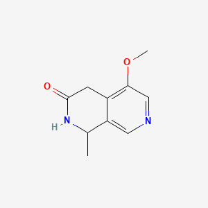 molecular formula C10H12N2O2 B1203389 Acanthicifoline CAS No. 76193-60-7