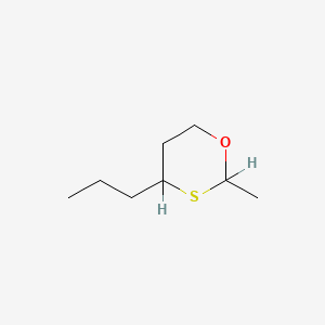molecular formula C8H16OS B1203451 2-Methyl-4-propyl-1,3-oxathiane CAS No. 67715-80-4