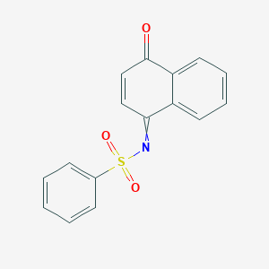 n-(4-Oxo-1(4h)-naphthalenylidene)benzenesulfonamide