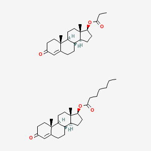 molecular formula C48H72O6 B1203467 Testoviron-depot CAS No. 54175-25-6