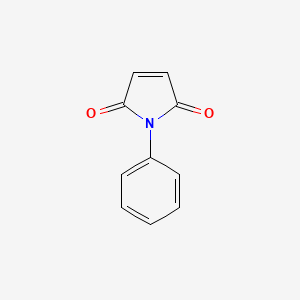 molecular formula C10H7NO2 B1203476 N-Phenylmaleimide CAS No. 941-69-5