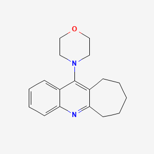 4-(4-Morpholinyl)-2,3-pentamethylenequinoline