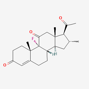 9-Fluoro-16-methylpregn-4-ene-3,11,20-trione, (16alpha)-