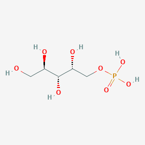 molecular formula C5H13O8P B1203486 D-arabinitol 1-phosphate CAS No. 850728-02-8