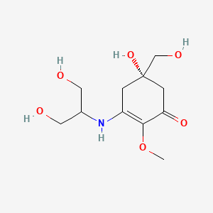 molecular formula C11H19NO6 B1203499 Mycosporine CAS No. 59719-29-8