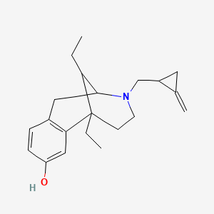 6,11-Diethyl-1,2,3,4,5,6-hexahydro-3-((methylenecyclopropyl)methyl)-2,6-methano-3-benzazocin-7-ol