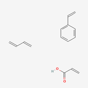 2-Propenoic acid, polymer with 1,3-butadiene and ethenylbenzene