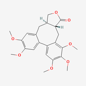 molecular formula C23H26O7 B1203550 新异构异叶杉酚 CAS No. 87084-98-8