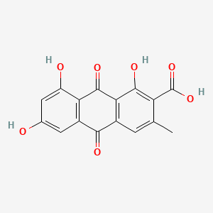 molecular formula C16H10O7 B1203551 Endocrocin CAS No. 481-70-9