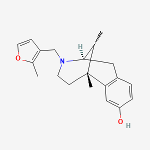 alpha-5,9-Dimethyl-2-(2-methyl-3-furylmethyl)-2'-hydroxy-6,7-benzomorphan