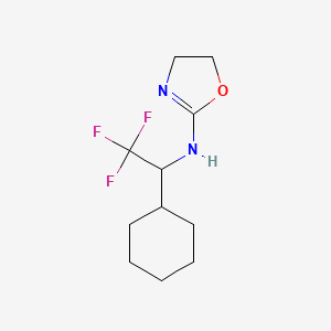 (-)-N-(1-Cyclohexyl-2,2,2-trifluoroethyl)-4,5-dihydrooxazol-2-amine