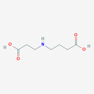 molecular formula C7H13NO4 B1203569 Spermidic acid CAS No. 4386-03-2