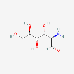 molecular formula C6H13NO5 B1203570 2-Amino-2-deoxymannose CAS No. 2636-92-2