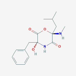 molecular formula C16H22N2O4 B120358 Metacytofilin CAS No. 145398-57-8