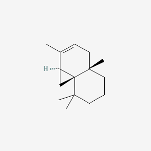 molecular formula C15H24 B1203592 Thujopsene CAS No. 470-40-6