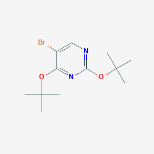 5-Bromo-2,4-di-tert-butoxypyrimidine