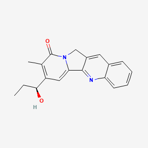 molecular formula C19H18N2O2 B1203610 马皮菌素 CAS No. 54318-59-1
