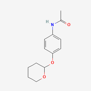 molecular formula C13H17NO3 B1203613 2-(4-Acetaminophenoxy)tetrahydropyran CAS No. 51453-65-7
