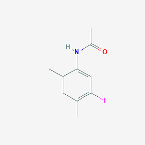 molecular formula C10H12INO B12036303 N-(5-iodo-2,4-dimethylphenyl)acetamide CAS No. 123765-67-3