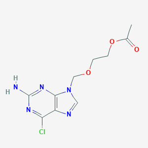 molecular formula C10H12ClN5O3 B120364 6-Chloro Acyclovir Acetate CAS No. 81777-48-2