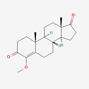 molecular formula C20H28O3 B1203646 4-Methoxyandrostenedione CAS No. 20986-46-3