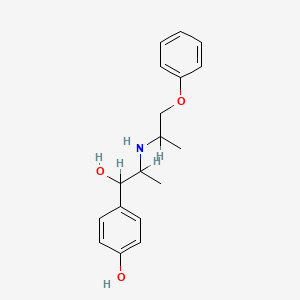 molecular formula C18H23NO3 B1203651 Isoxsuprine CAS No. 395-28-8