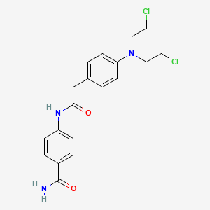 molecular formula C19H21Cl2N3O2 B1203657 Paraphenacyl CAS No. 17173-85-2