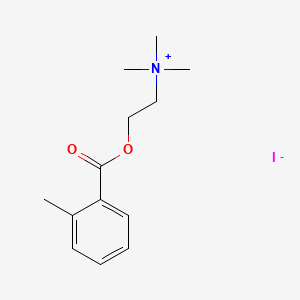 molecular formula C13H20INO2 B1203661 2-Toluoyl choline CAS No. 28418-91-9