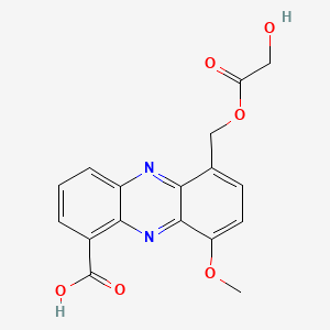 molecular formula C17H14N2O6 B1203671 灰黄素 A CAS No. 573-84-2