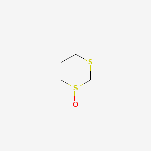 molecular formula C4H8OS2 B1203678 1,3-Dithiane, 1-oxide CAS No. 16487-10-8