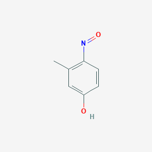 molecular formula C7H7NO2 B120368 3-Methyl-4-nitrosophenol CAS No. 615-01-0