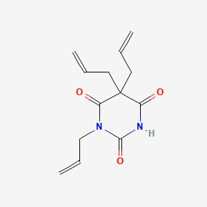 molecular formula C13H16N2O3 B1203685 1,5,5-Triallylbarbituric acid CAS No. 66843-15-0
