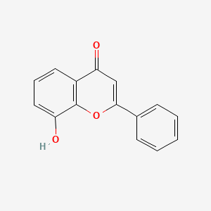 molecular formula C15H10O3 B1203688 8-Hydroxyflavone CAS No. 77298-64-7
