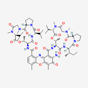molecular formula C63H88N12O16 B1203691 Actinomycin C CAS No. 2612-14-8