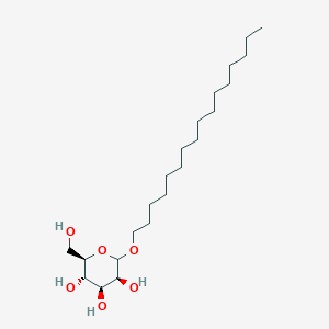 molecular formula C22H44O6 B1203699 Cetylmannoside CAS No. 96790-89-5