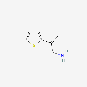 molecular formula C7H9NS B1203703 2-(2-Thienyl)allylamine CAS No. 99605-71-7