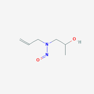 B1203709 N-Nitrosoallyl-2-hydroxypropylamine CAS No. 91308-70-2