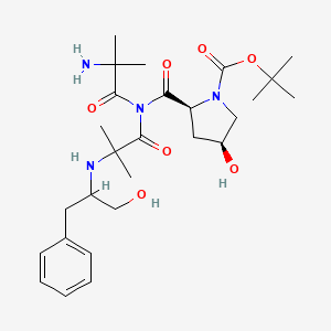 molecular formula C27H42N4O7 B1203716 Bhaap CAS No. 82727-36-4