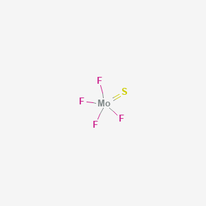 molecular formula F4MoS B1203721 Tetrafluoro(thioxo)molybdenum CAS No. 70487-60-4
