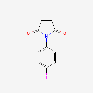 molecular formula C10H6INO2 B1203740 N-(4-碘苯基)马来酰亚胺 CAS No. 65833-01-4
