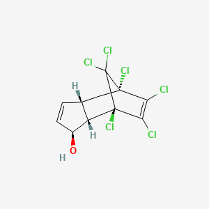 molecular formula C10H6Cl6O B1203744 Hydroxychlordene CAS No. 24009-05-0