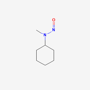 molecular formula C7H14N2O B1203758 N-亚硝基-N-甲基环己胺 CAS No. 5432-28-0