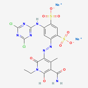 molecular formula C18H14Cl2N8Na2O9S2 B1203763 C.I. Reactive Yellow 86 CAS No. 70865-29-1